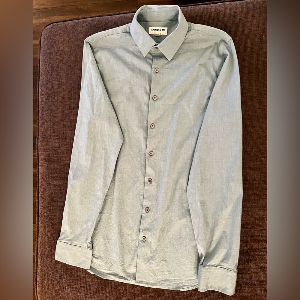Express Mens button down dress shirt